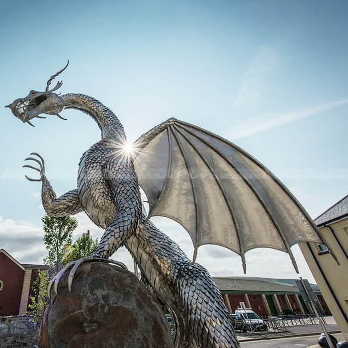 stainless steel dragon