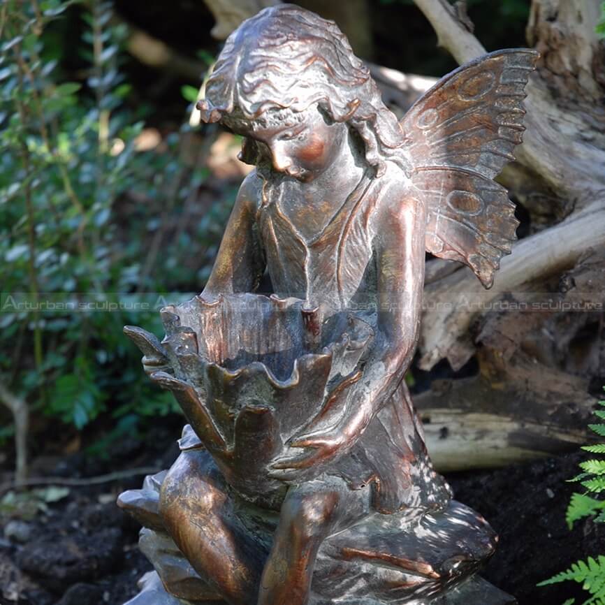 bronze fairy garden ornaments