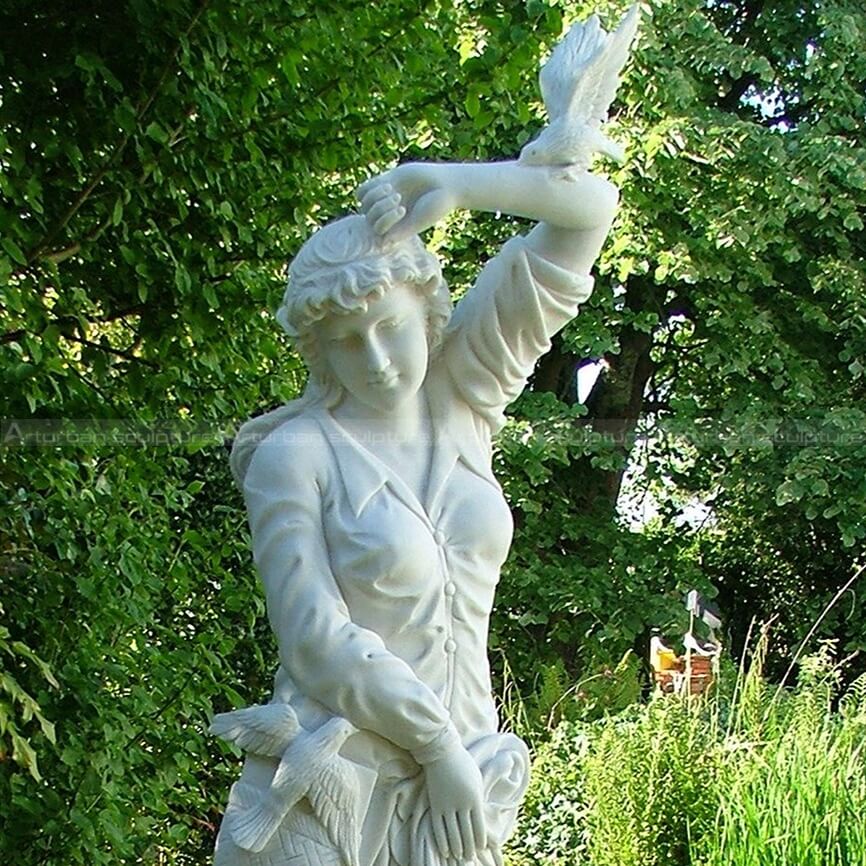 marble statue woman