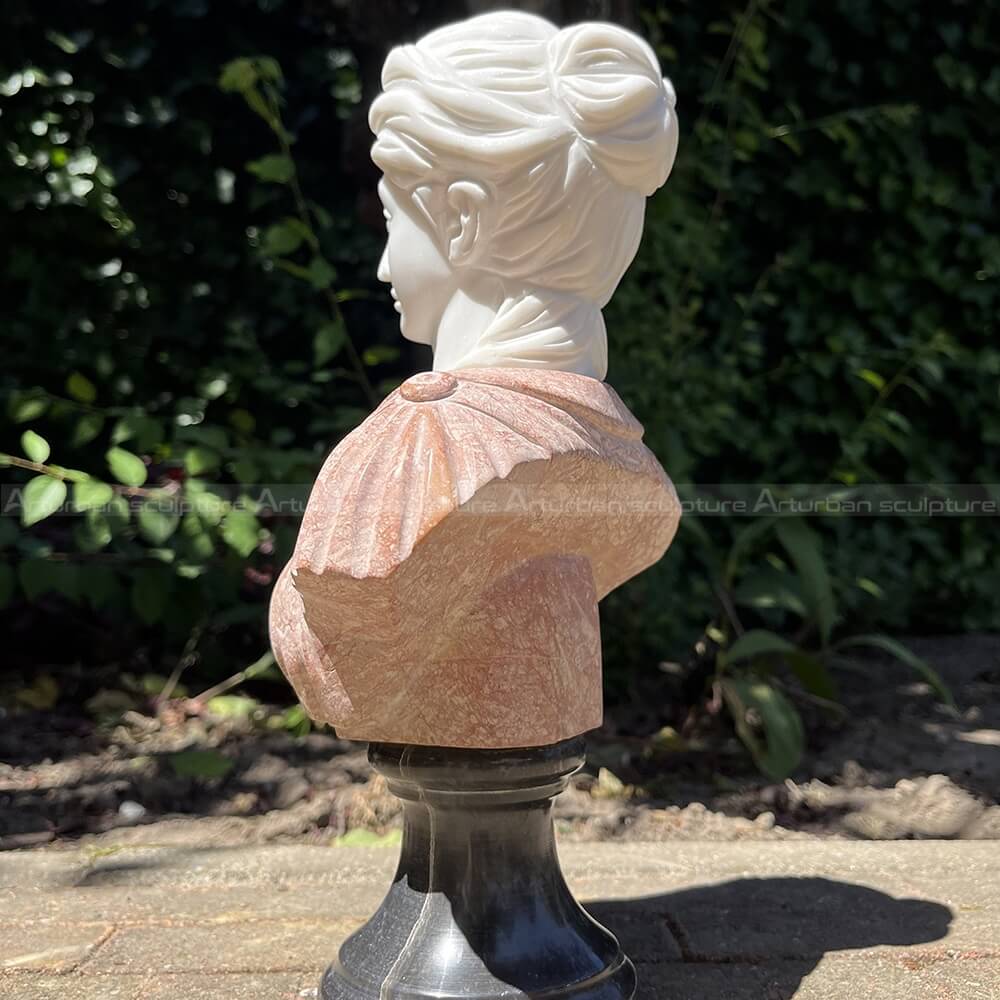 Marble Woman Bust 