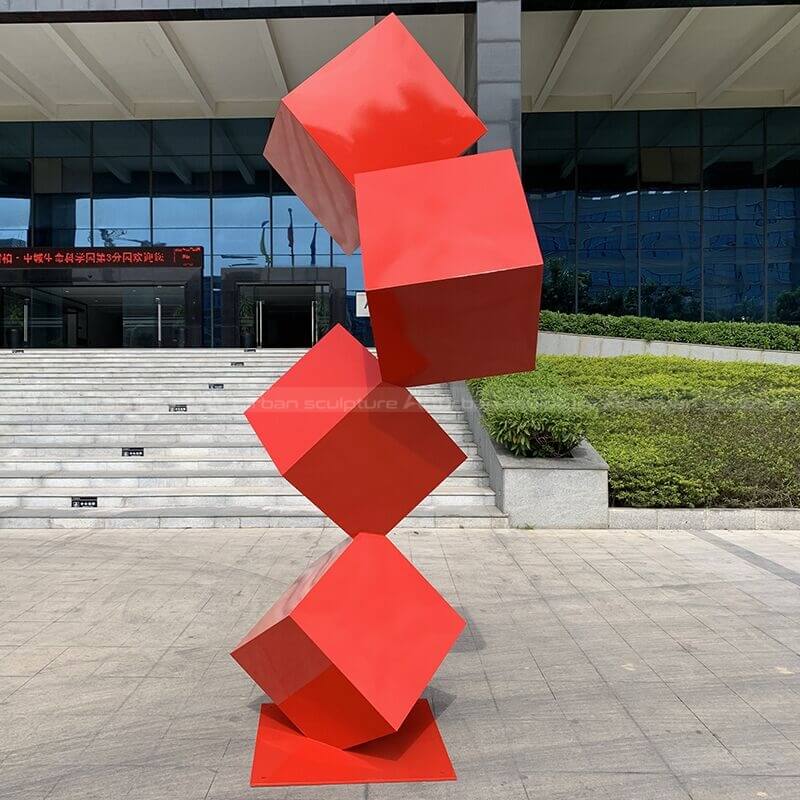 cube sculpture