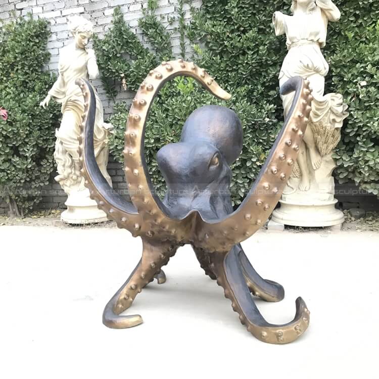octopus lawn sculpture