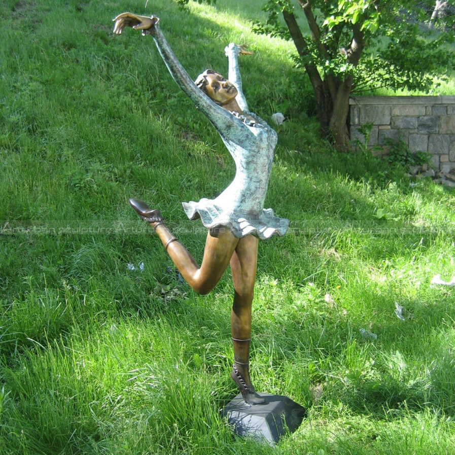 ballerina garden sculpture