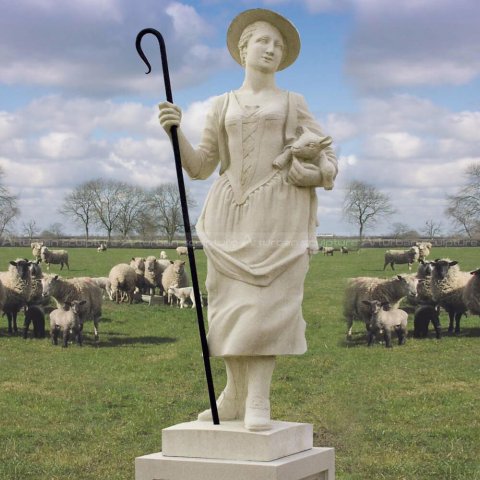 Shepherdess Figurine