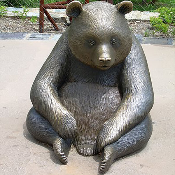 panda garden statue