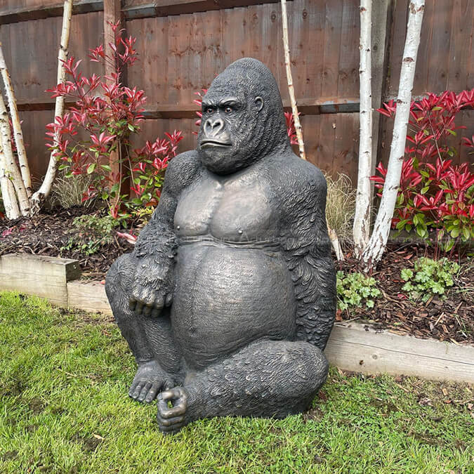 large gorilla statue for garden