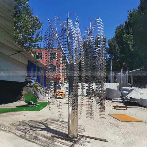 willow sculptures for the garden