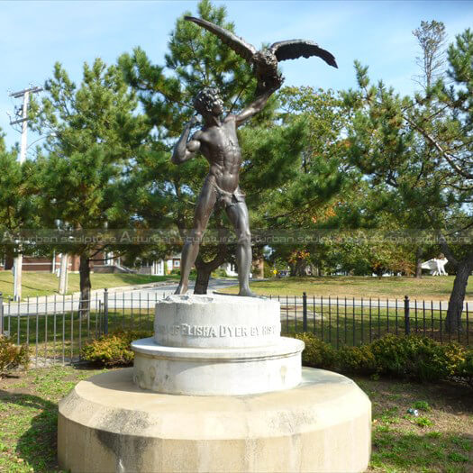 the falconer statue