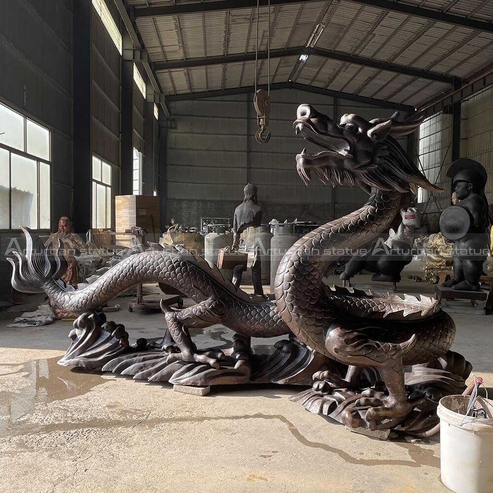 chinese dragon statue feng shui