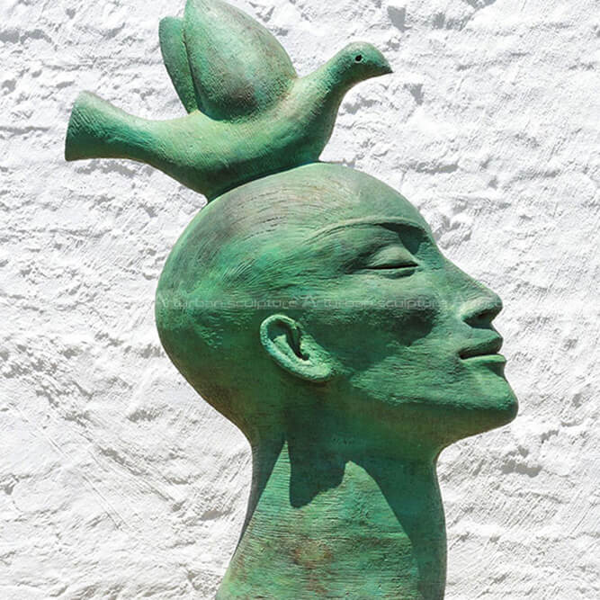 man head sculpture