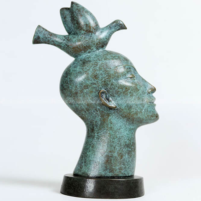 man head sculpture