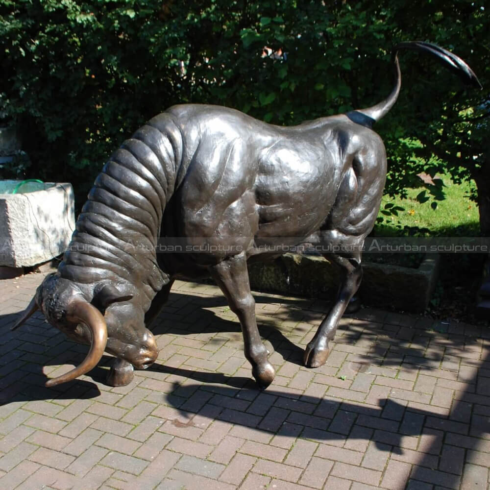 spanish bull sculpture