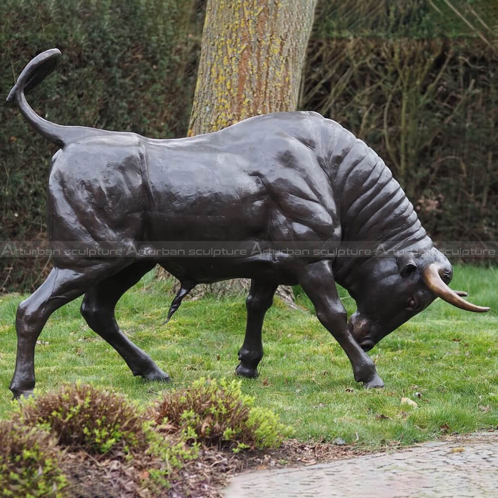 Spanish Bull Sculpture