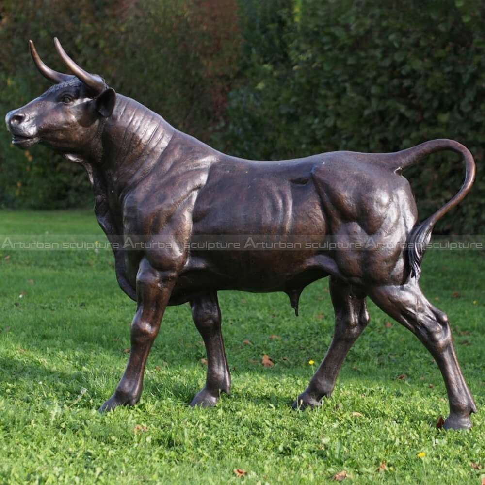 Spanish Bull Figurine