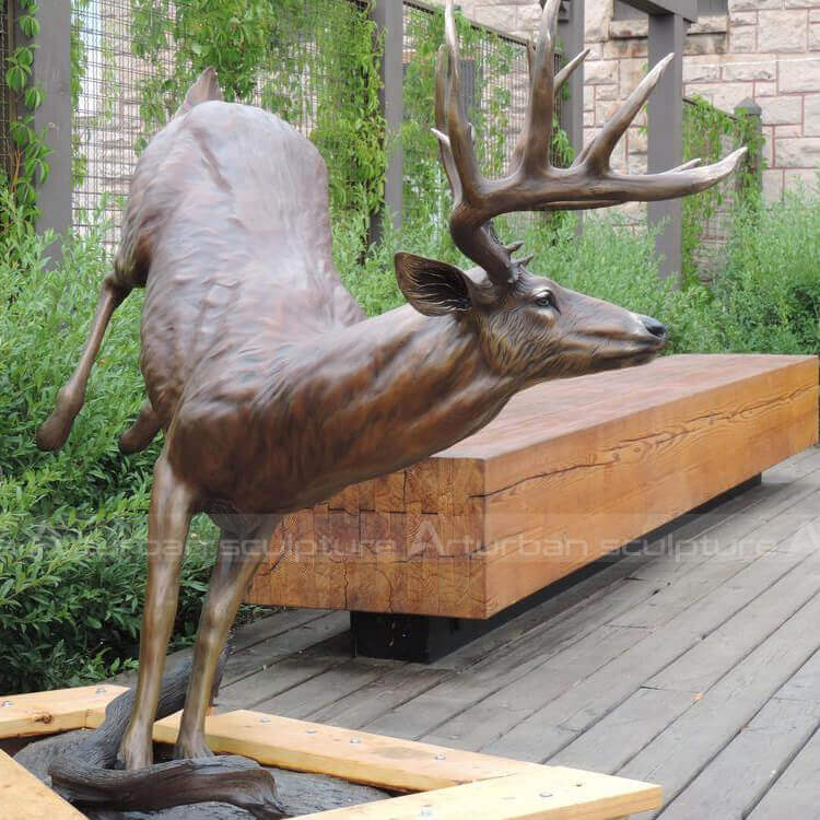 Lifelike Deer Statues