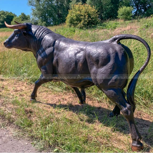 spanish bull statue