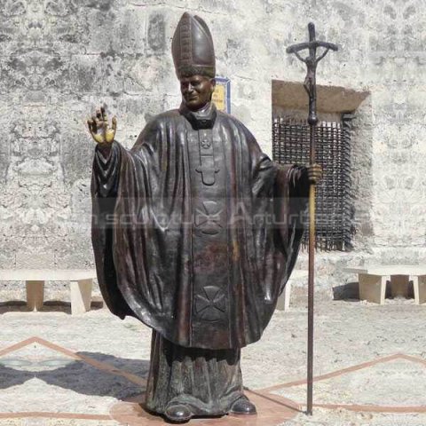 pope john paul ii sculpture