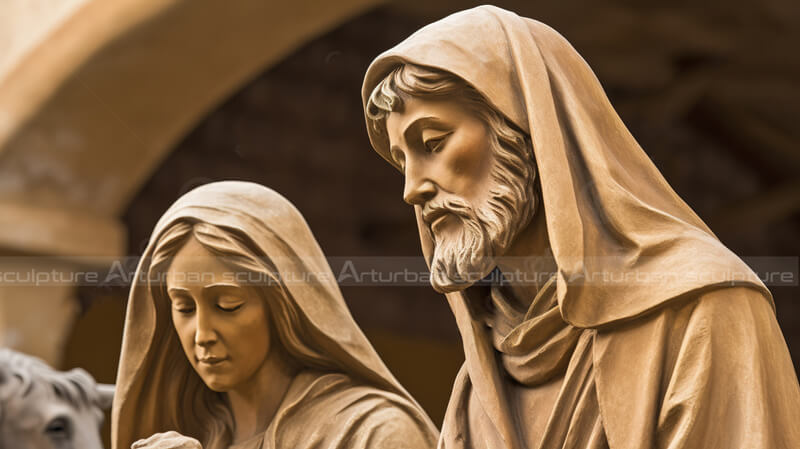 st joseph and mary statue