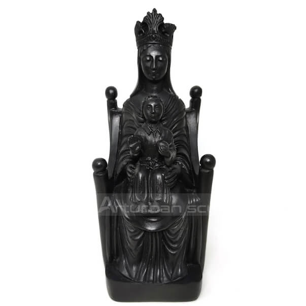 black madonna figurine