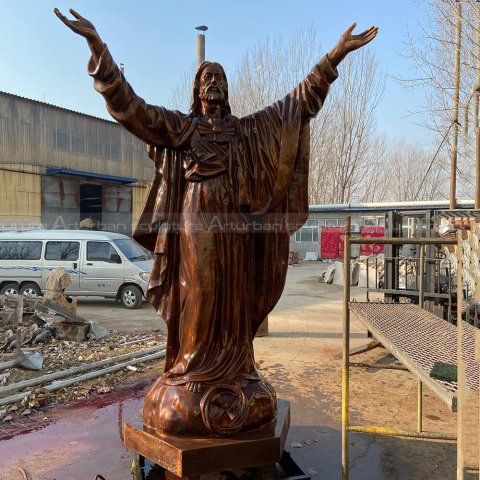 sacred heart of jesus garden statue