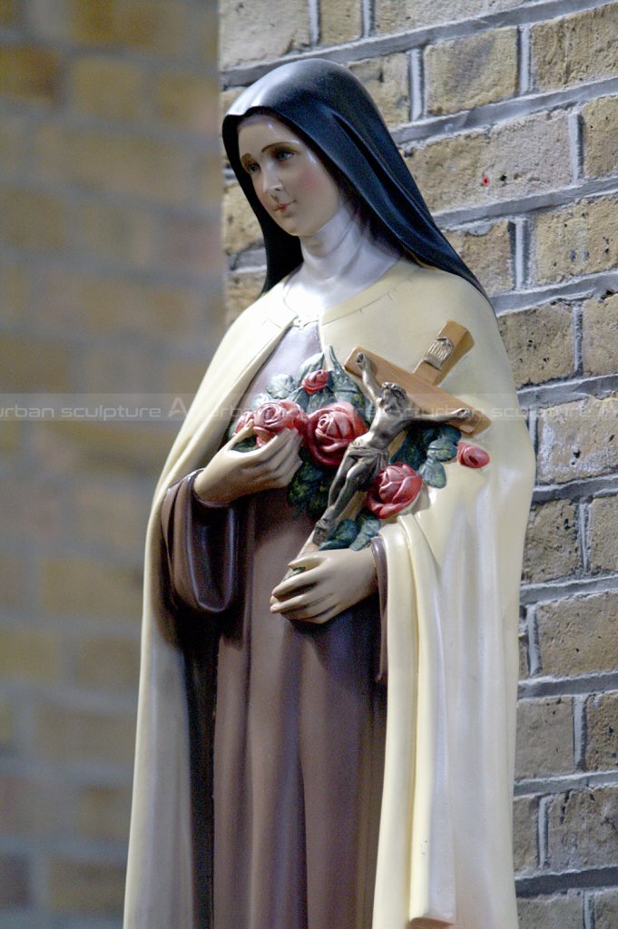 st therese little flower statue
