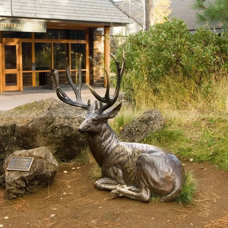 lawn deer statues