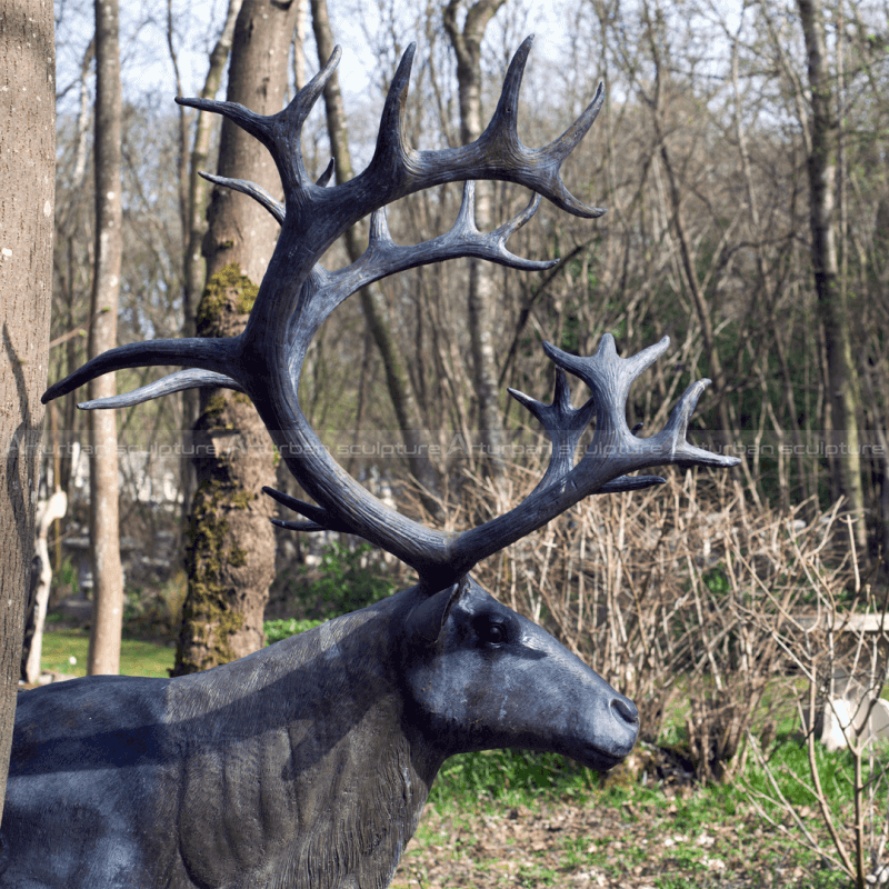 reindeer statue life size