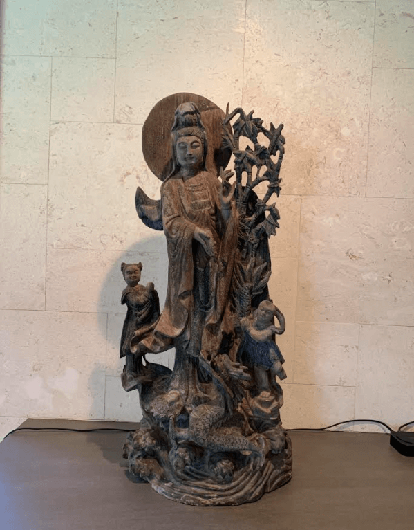 Guanyin sculpture