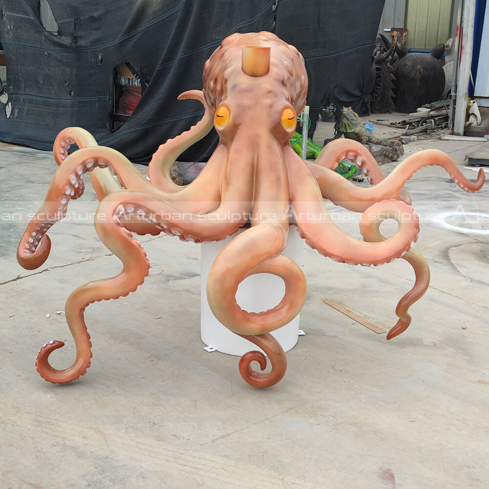 large octopus sculpture