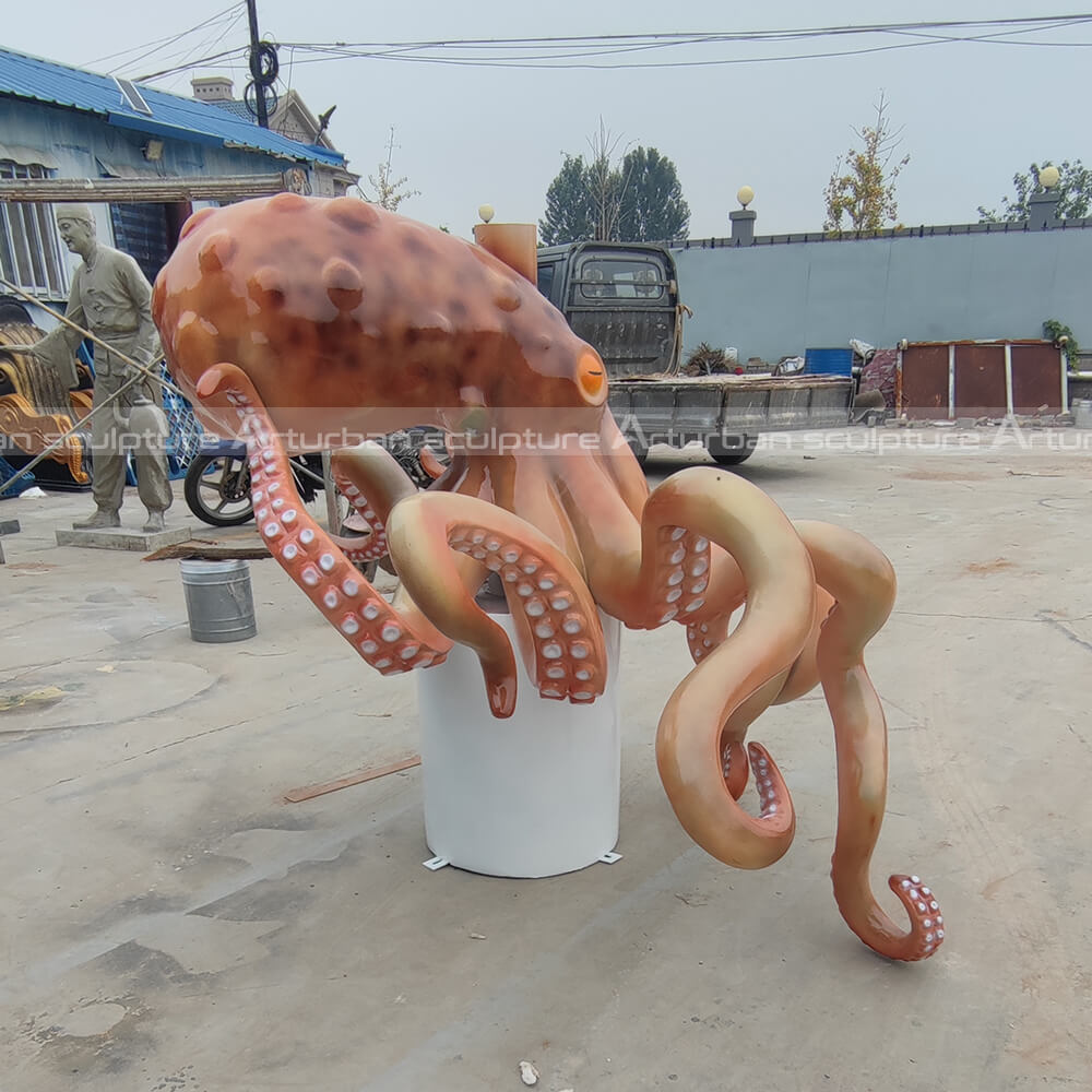 large octopus sculpture