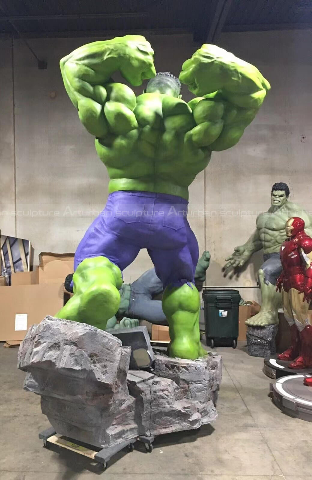 life size hulk action figure
