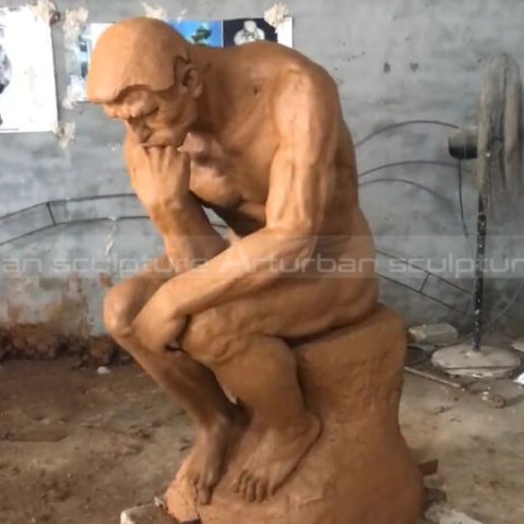 greek statue thinking man