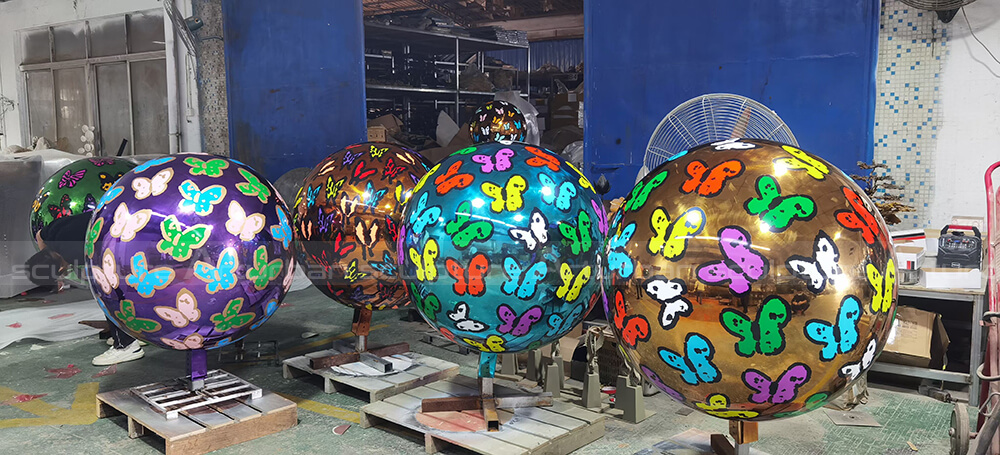 decorative ball sculpture