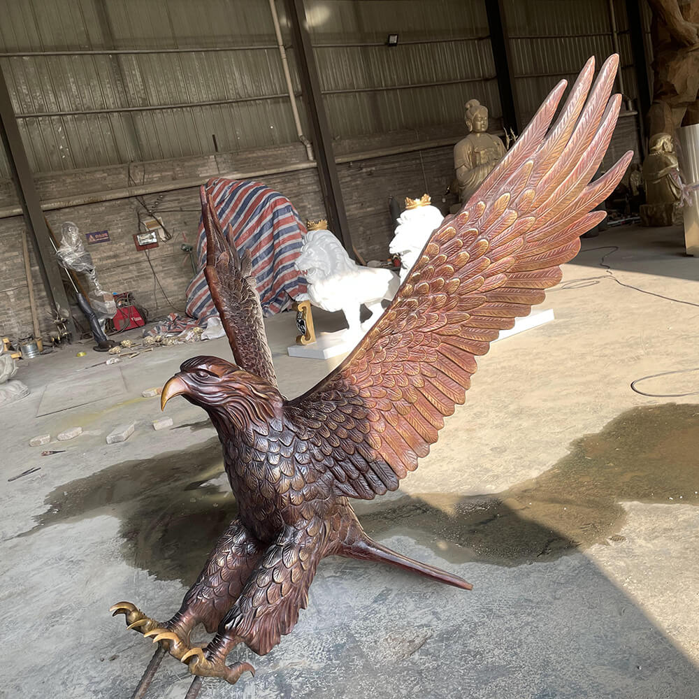 Large Brass Eagle Statue Arturban Statue