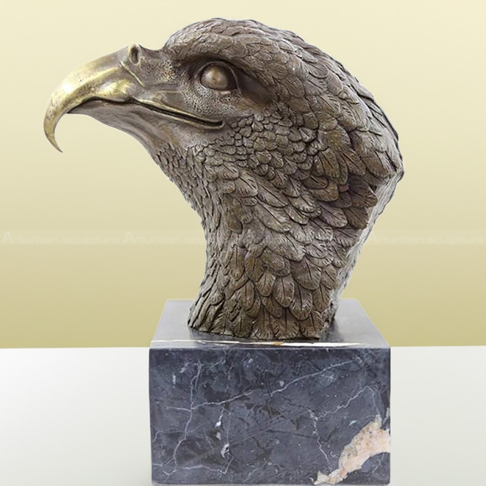bronze eagle head Statue Arturban Statue