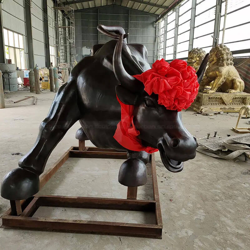 Stock Market Bull Sculpture - Arturban Statue