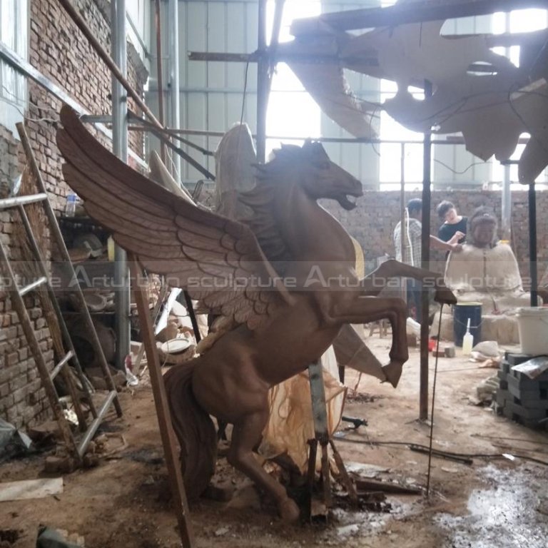 Brass Pegasus Statue Arturban Statue